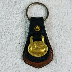Dooney & Bourke Black and Brown Key Holder